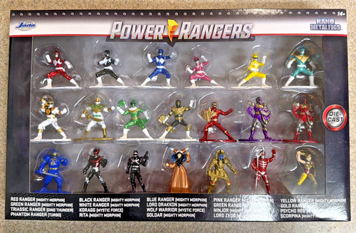 Power rangers nano metalfigs - rangers,